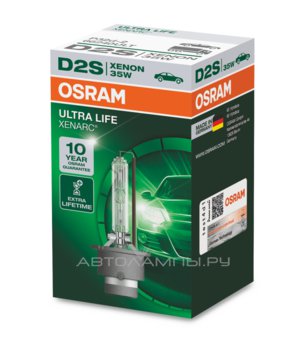 D2S 85V-35W (P32d-2)  4350K Xenarc Ultra Life (Osram) 66240ULT
